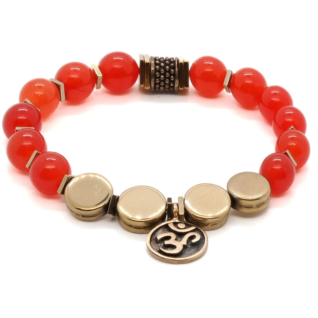 Carnelian Yoga Bracelet