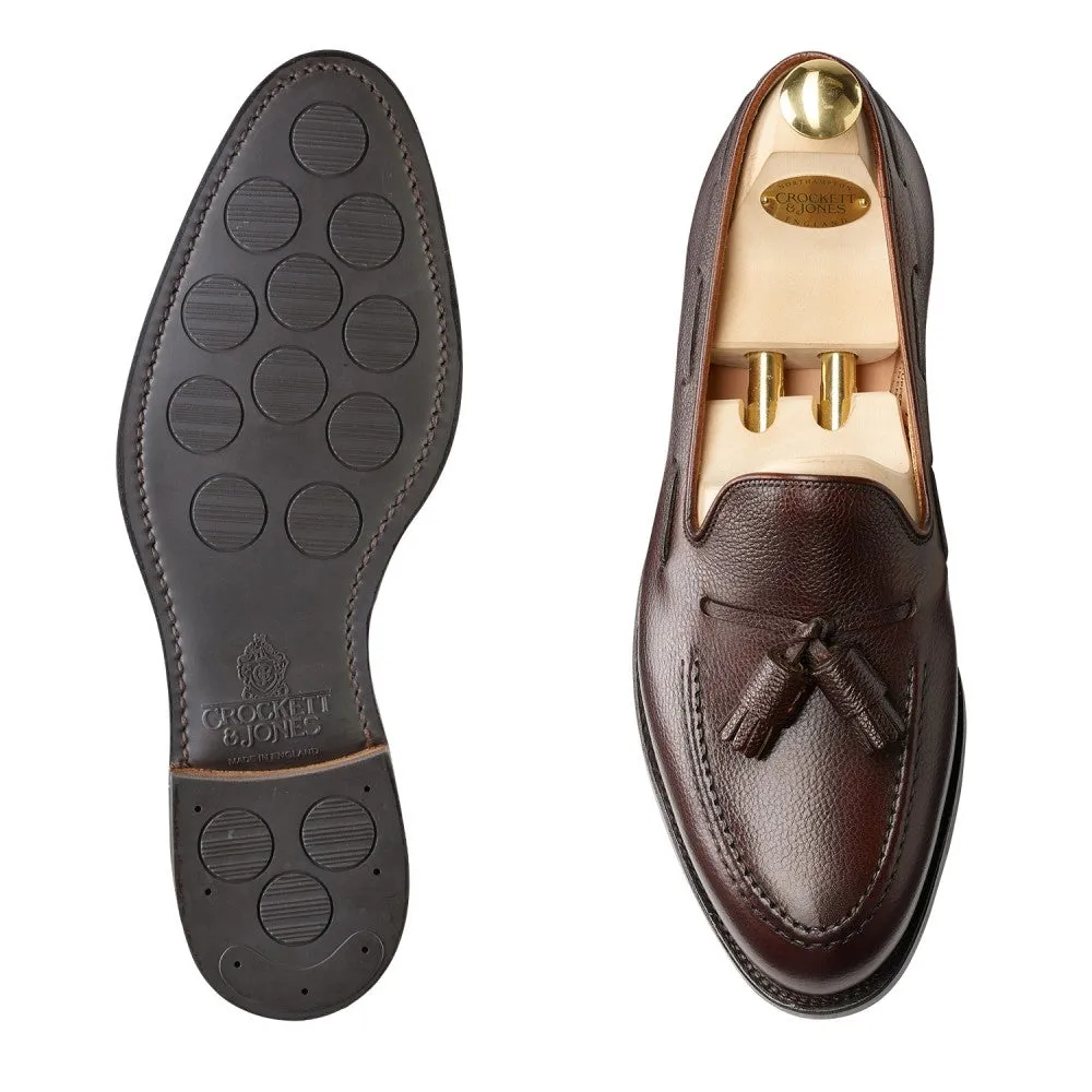 Cavendish II Dark Brown Pebble Grain 'City' Crockett & Jones