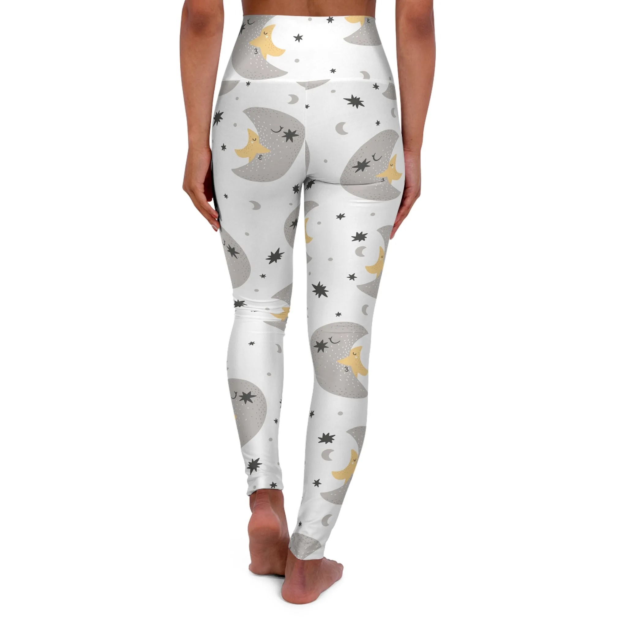 Celestial High Waisted Yoga Leggings - Comfort & Style for Fitness Lovers