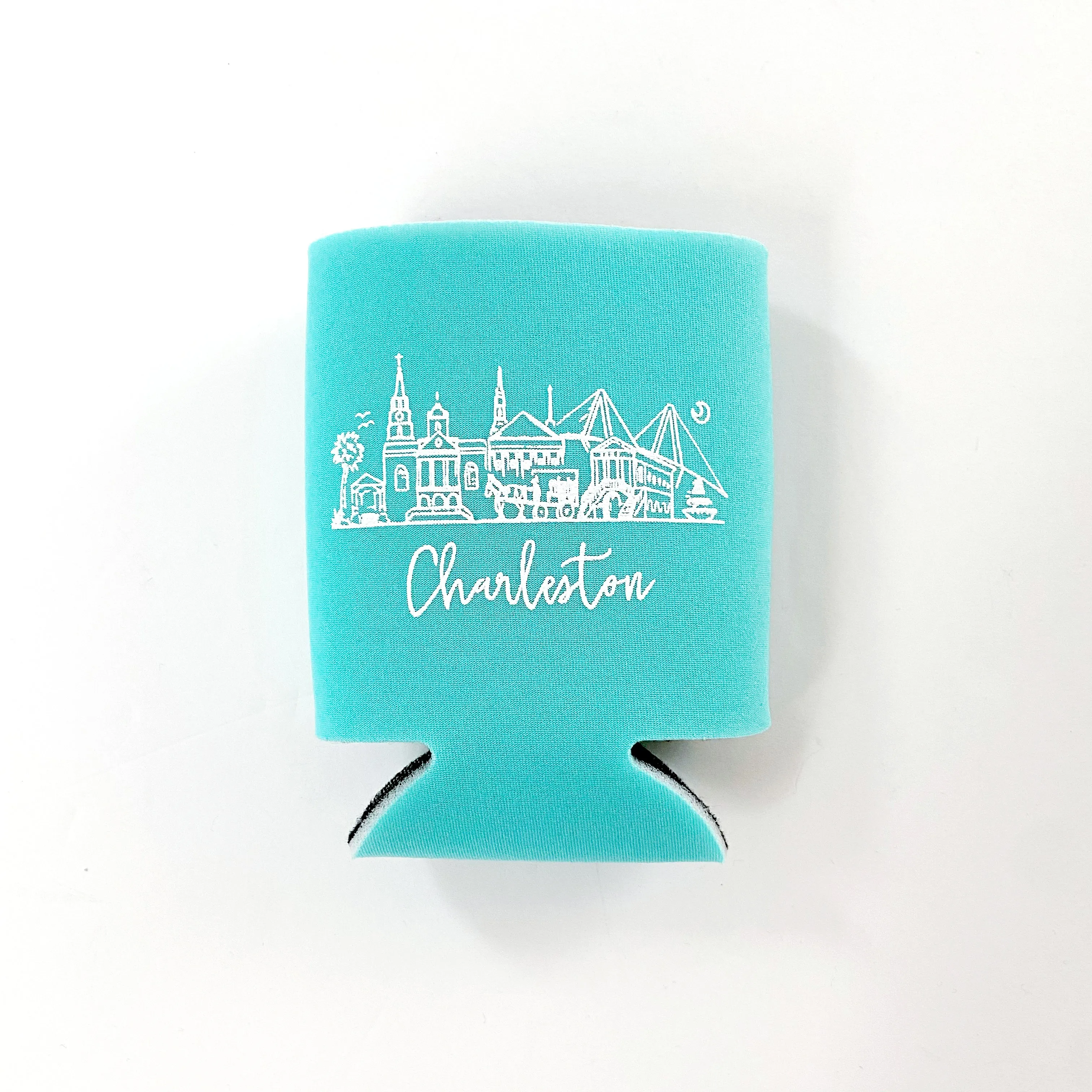 Charleston Rainbow Row Can Holder