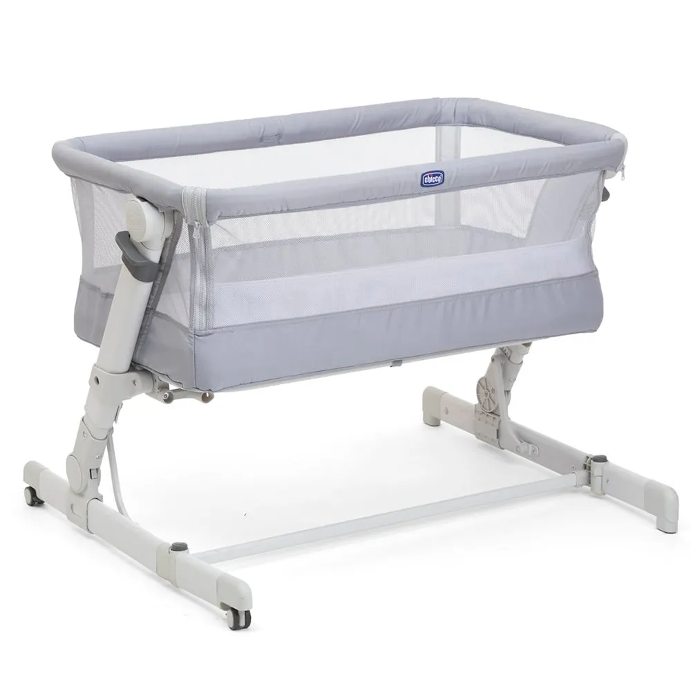 Chicco Next2Me Pop Up Crib Bundle - Grey Mist