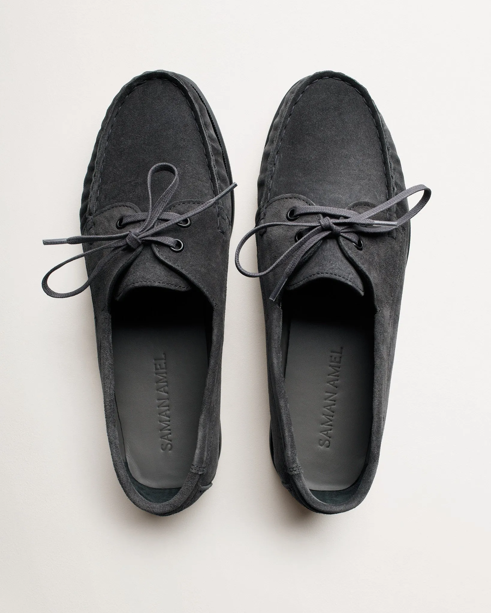City Moc - Grey Suede