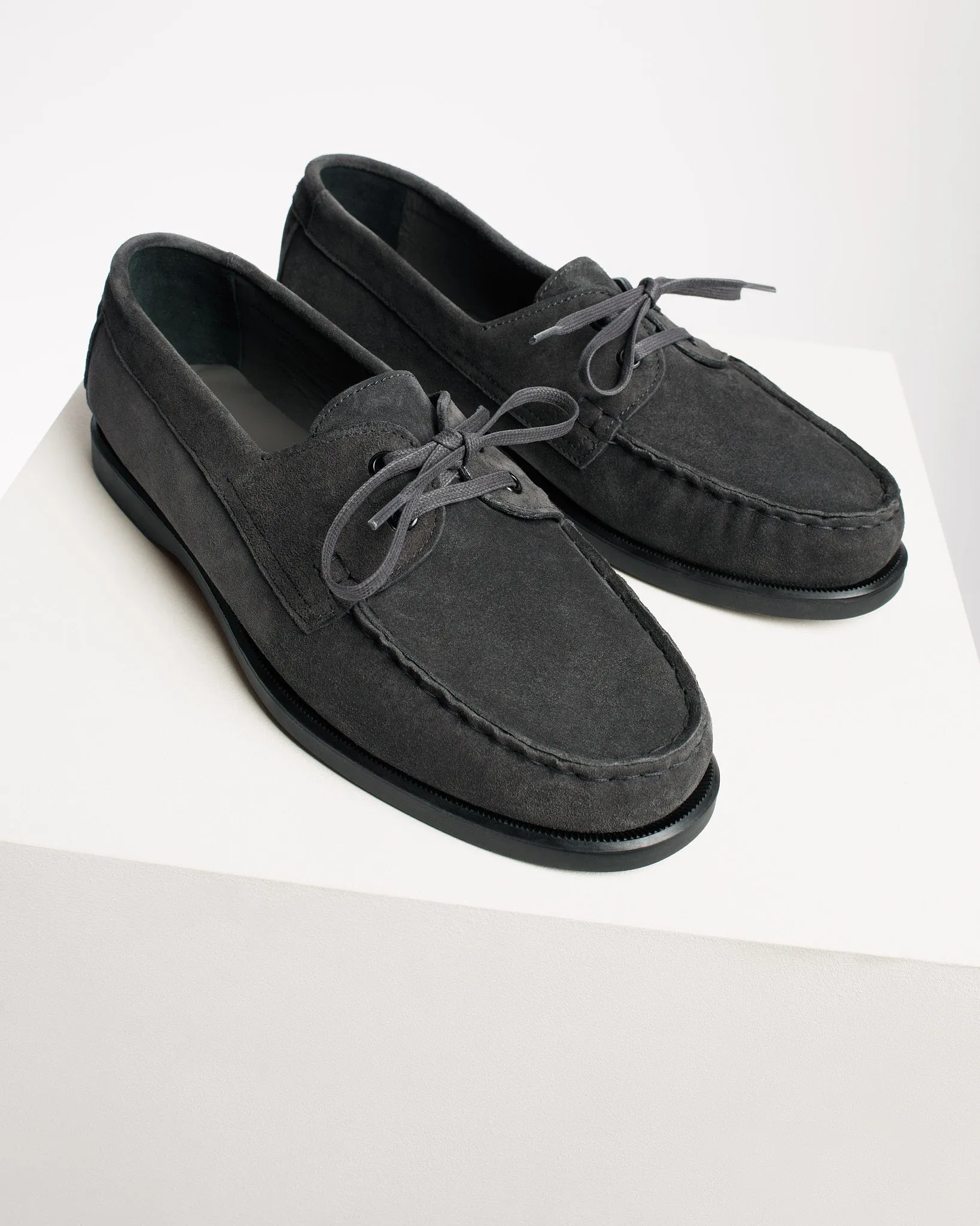 City Moc - Grey Suede