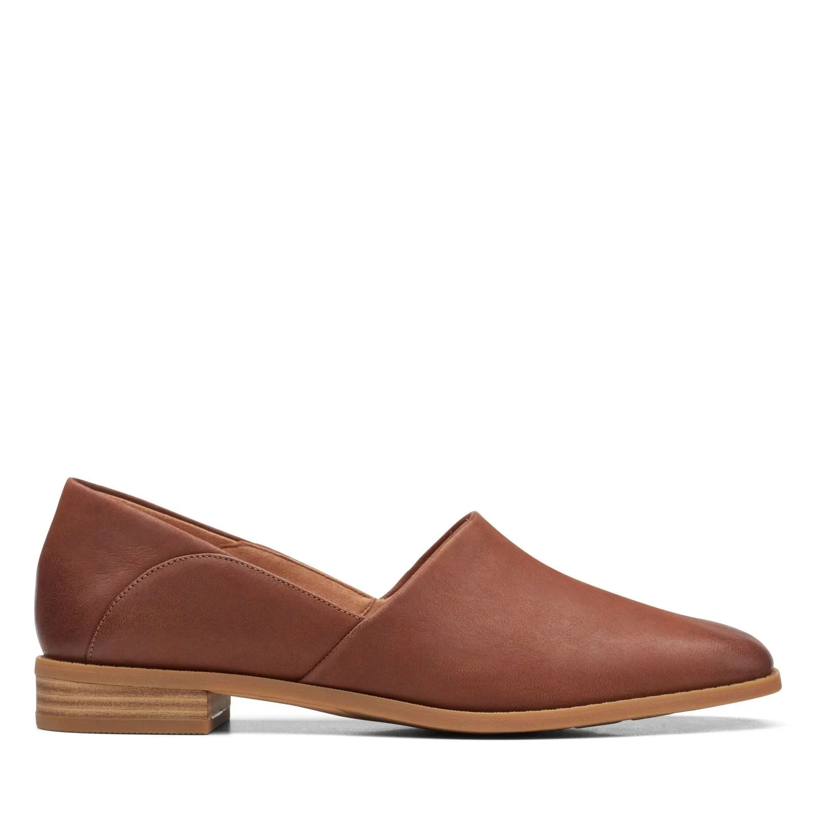 Clarks Women's Pure Belle Burgundy Suede | Black | Praline | Dark Tan Leather
