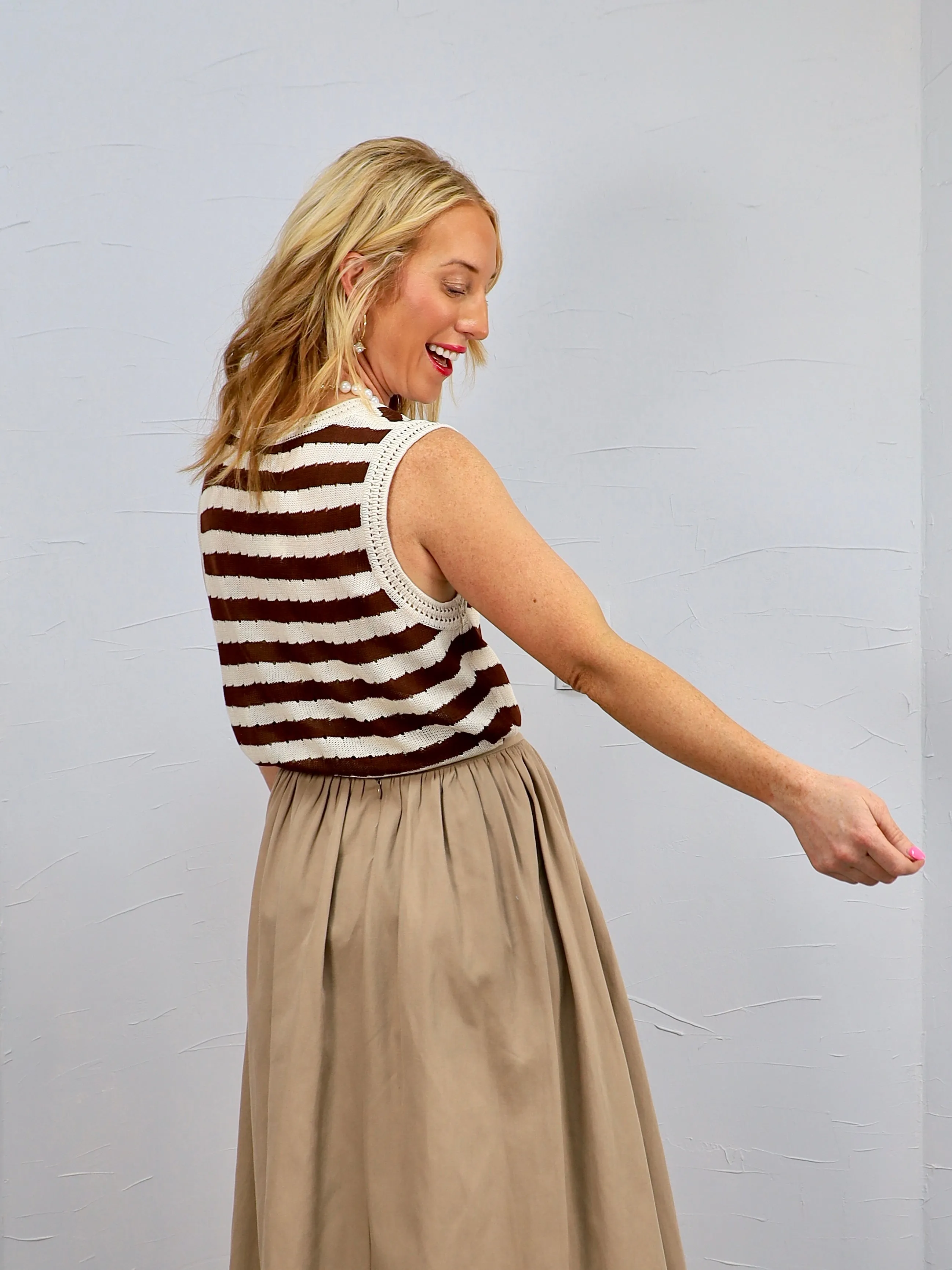 Coco's Striped Tank Top