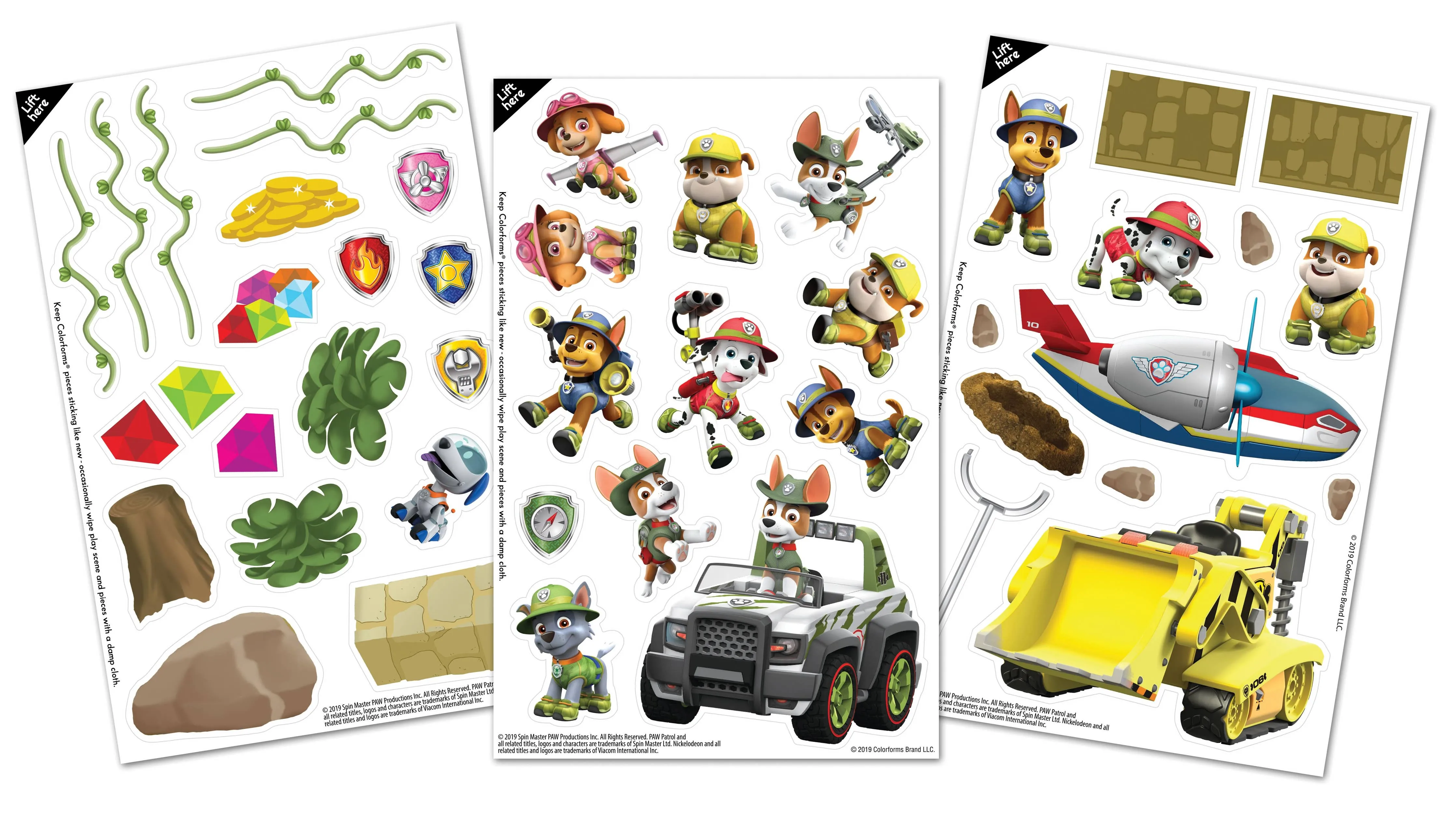 Colorforms Sticker for Kids - Paw Patrol Travel Set