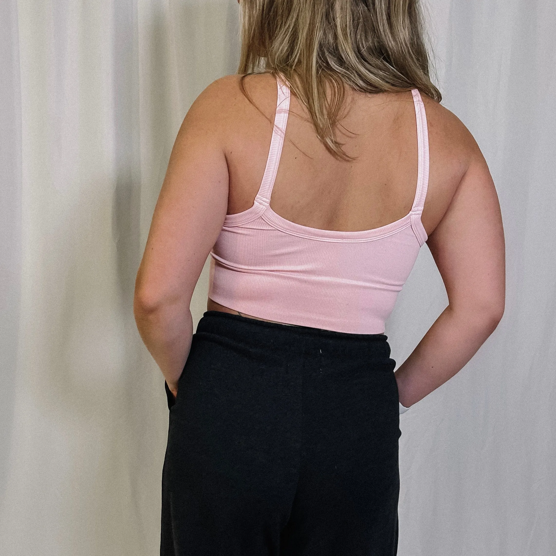 Comfort Queen Bralette - Baby Pink - LAST ONE