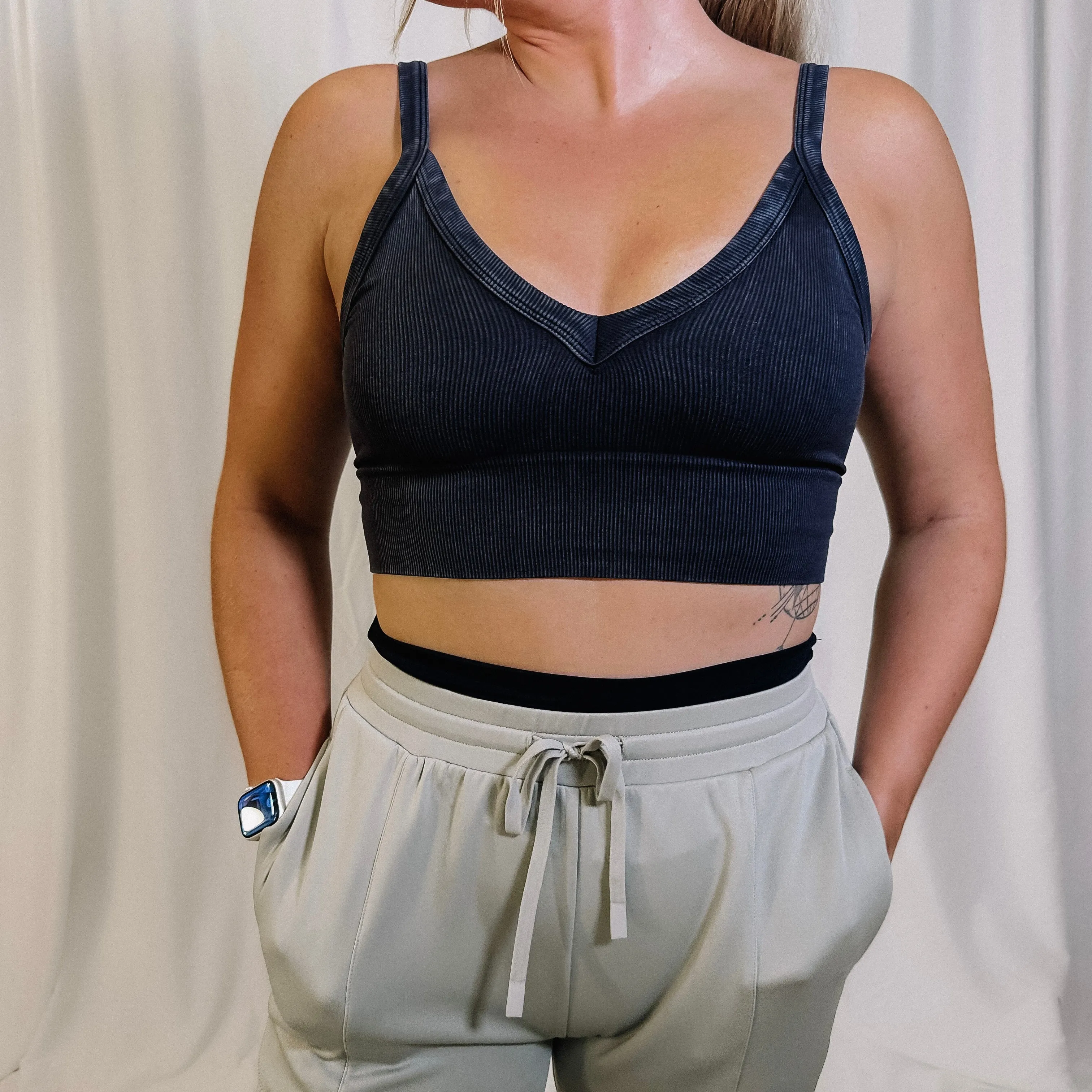 Comfort Queen Bralette - Vintage Black