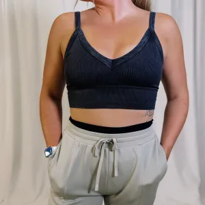 Comfort Queen Bralette - Vintage Black
