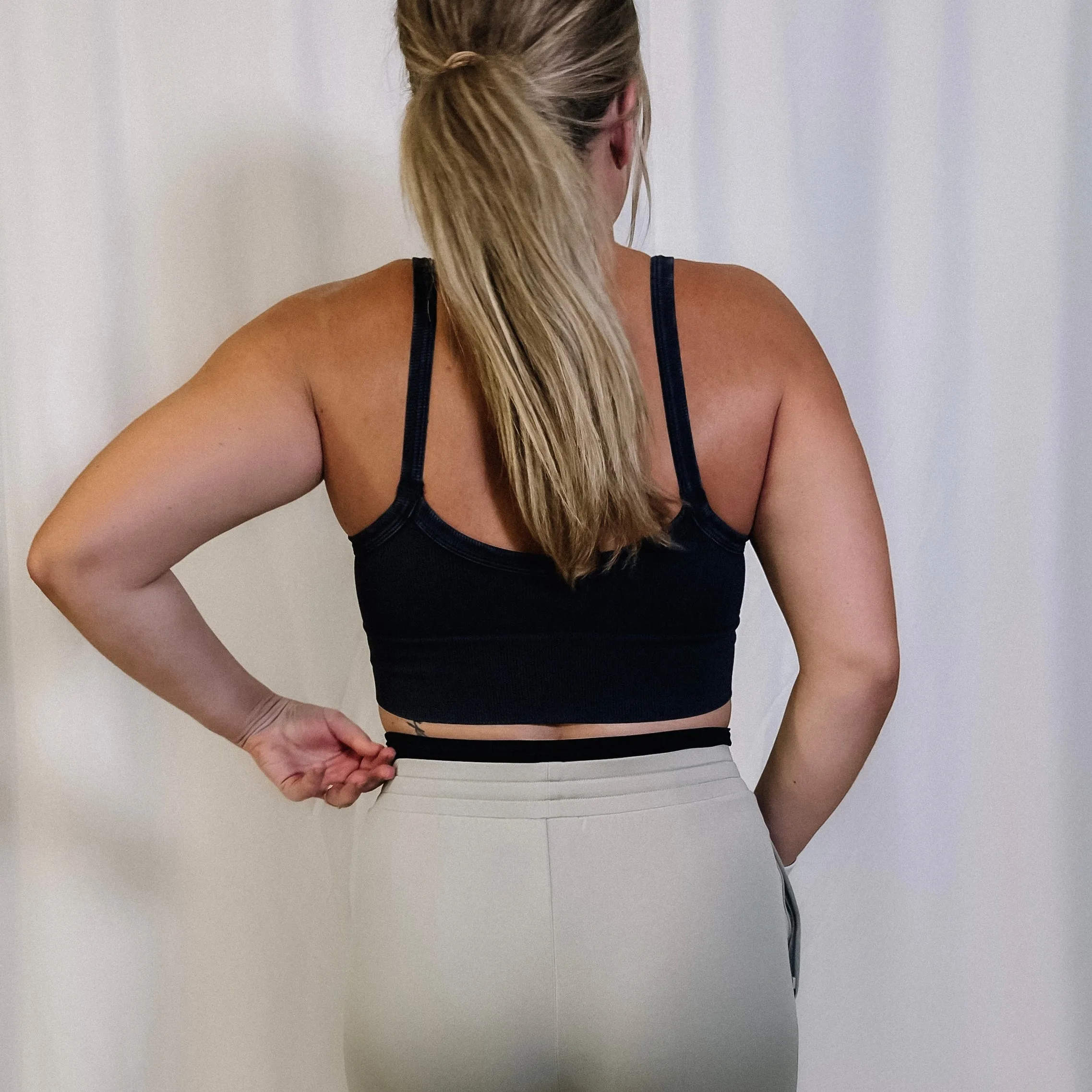 Comfort Queen Bralette - Vintage Black