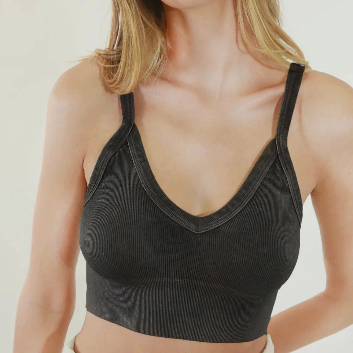 Comfort Queen Bralette - Vintage Black