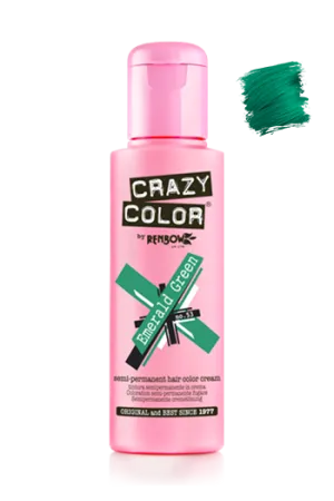 Crazy Colour Emerald Green