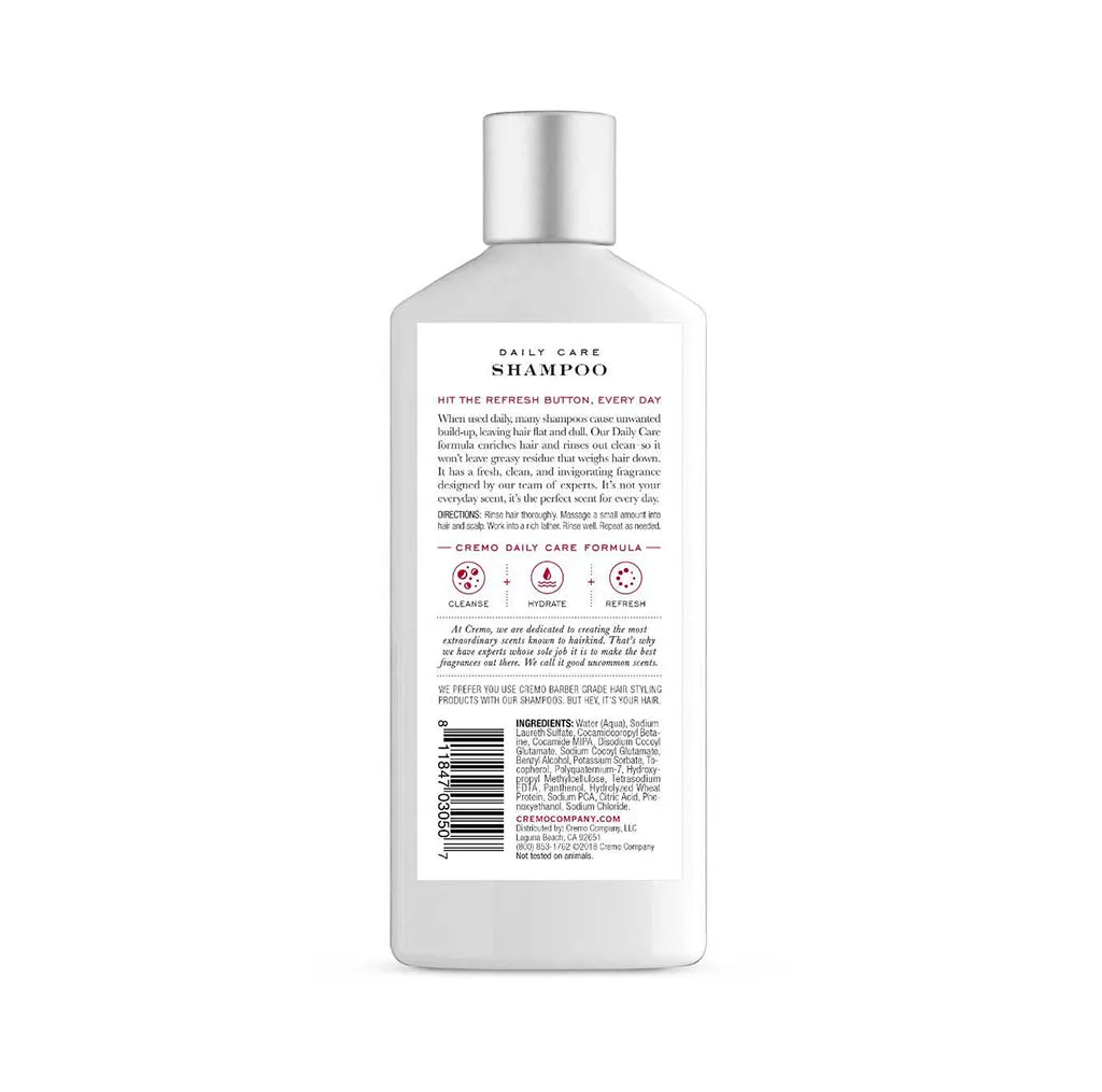 Cremo, Daily Shampoo, Juniper & Eucalyptus (473ml)