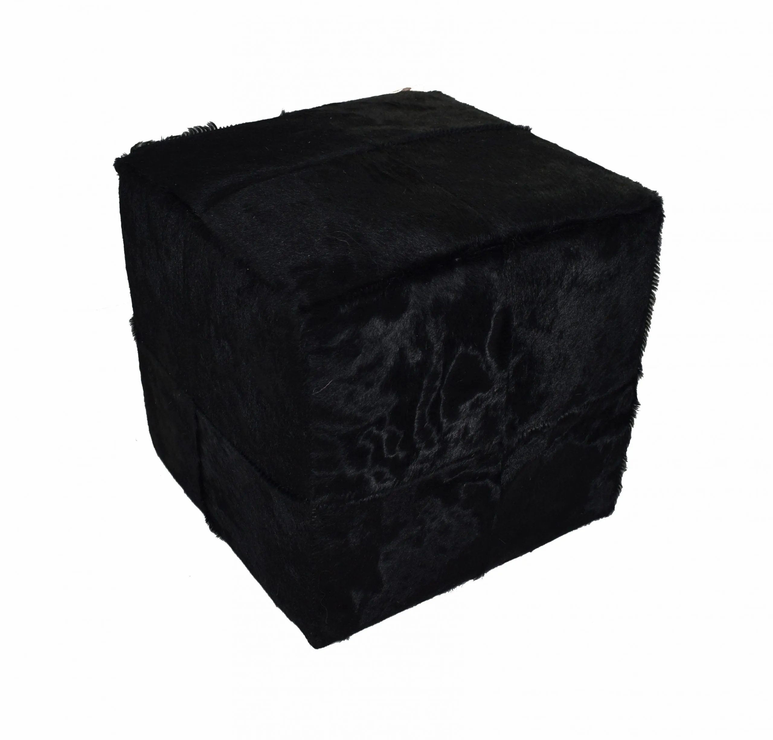 Cube Furniture, Cowhide Ottoman, Footstool, 13 Color Options