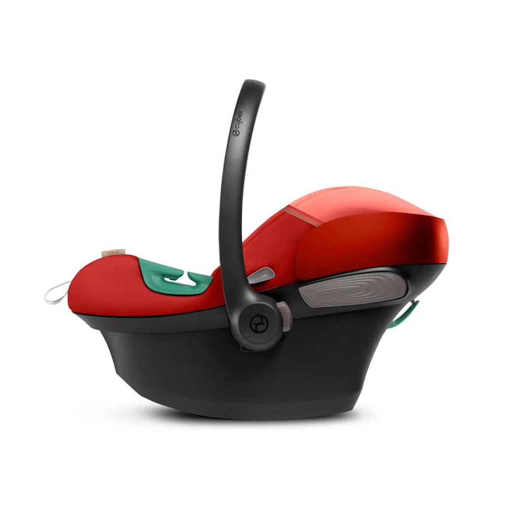 CYBEX ATON S2 I-SIZE Car Seat - Hibiscus Red