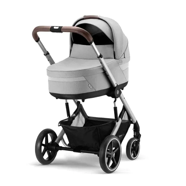Cybex Balios S Lux Essential Bundle - Silver / Lava Grey