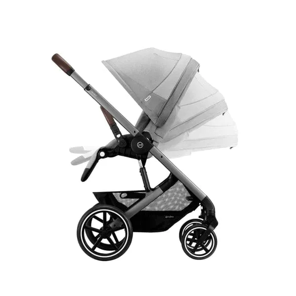Cybex Balios S Lux Essential Bundle - Silver / Lava Grey