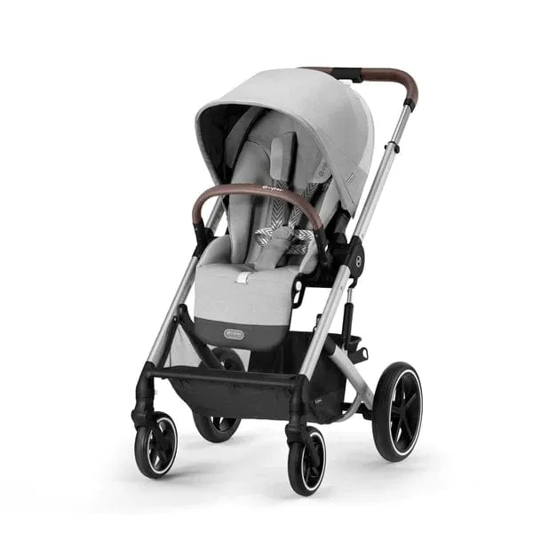Cybex Balios S Lux Essential Bundle - Silver / Lava Grey