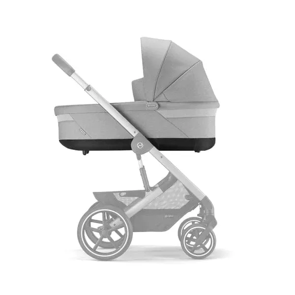Cybex Balios S Lux Essential Bundle - Silver / Lava Grey