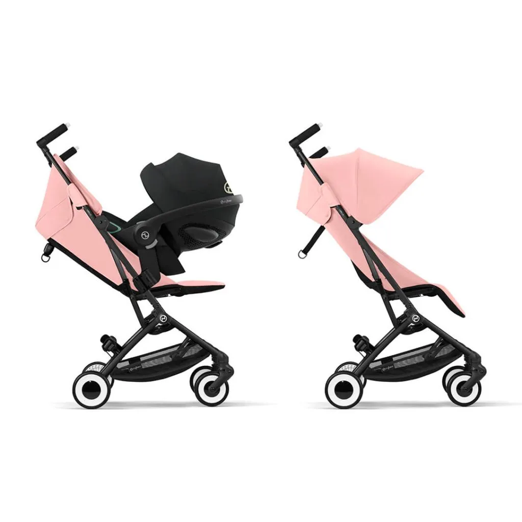 CYBEX LIBELLE Pushchair in Black Frame - Candy Pink