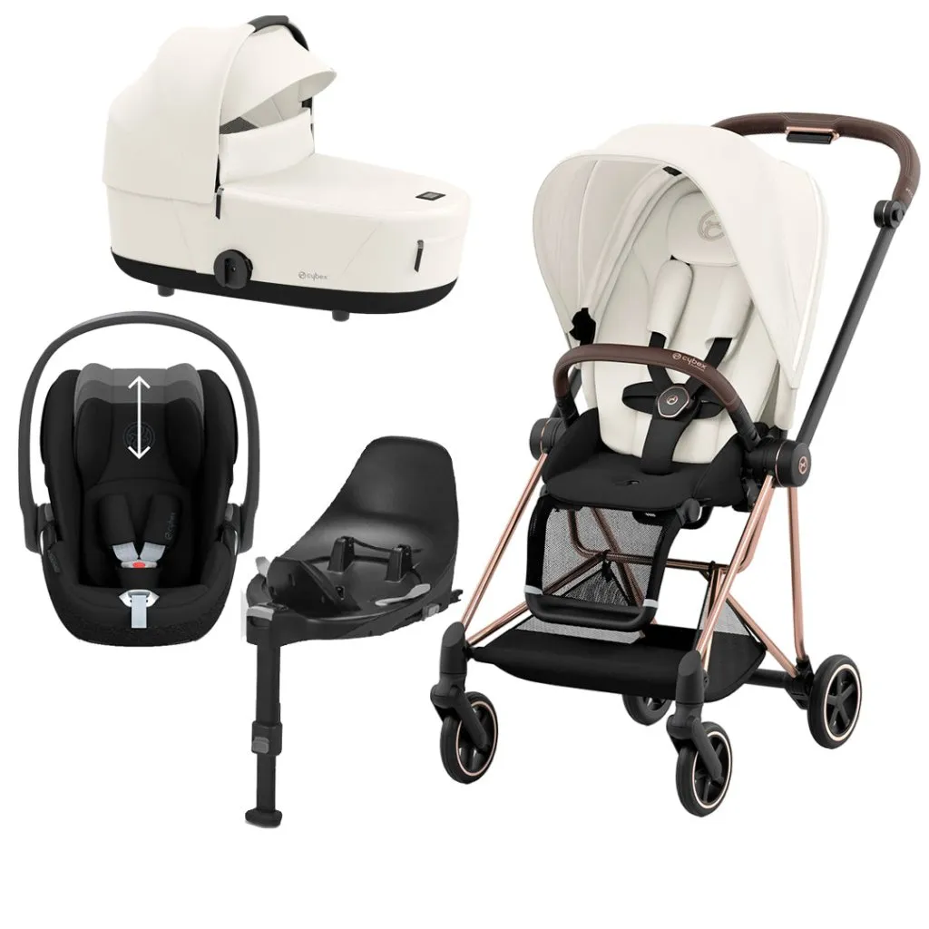 CYBEX MIOS Travel System - Off White