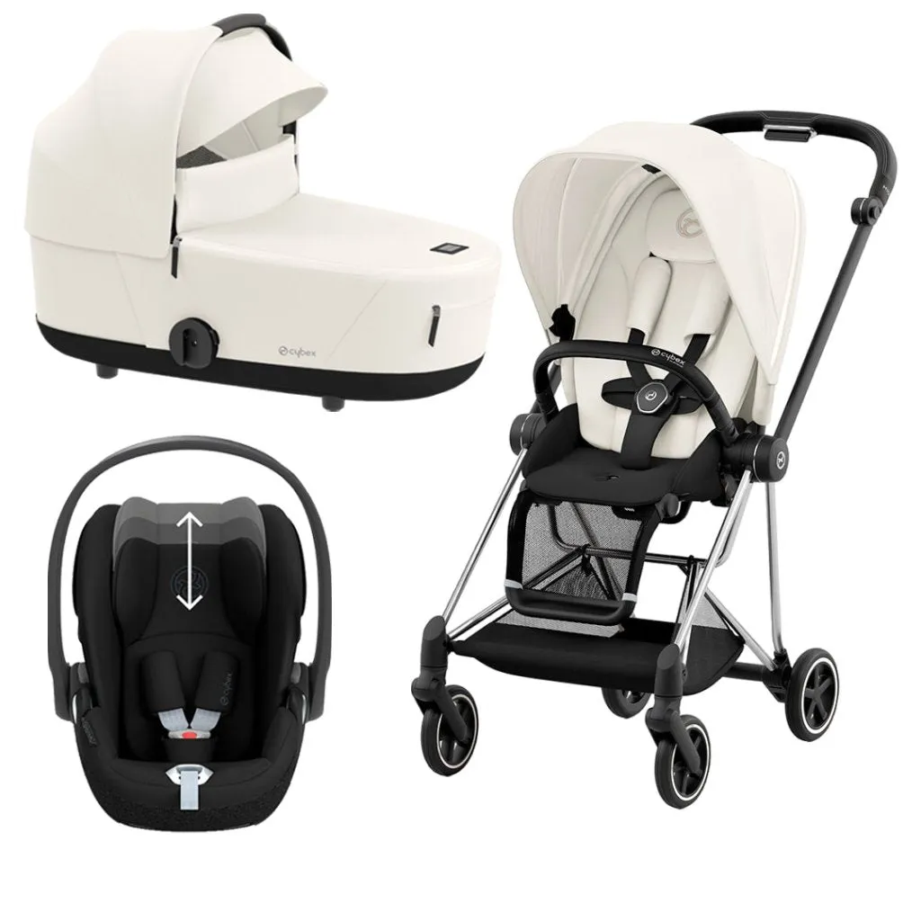 CYBEX MIOS Travel System - Off White