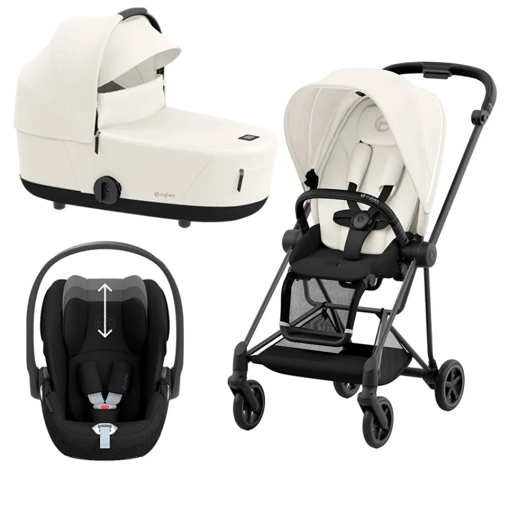 CYBEX MIOS Travel System - Off White
