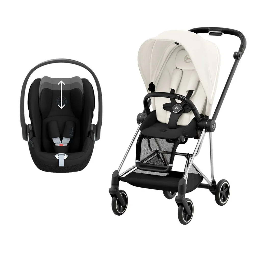 CYBEX MIOS Travel System - Off White