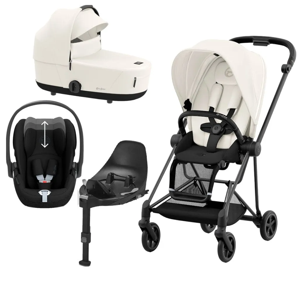 CYBEX MIOS Travel System - Off White