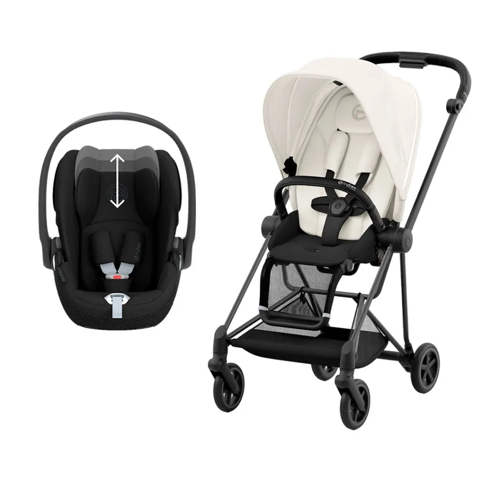 CYBEX MIOS Travel System - Off White