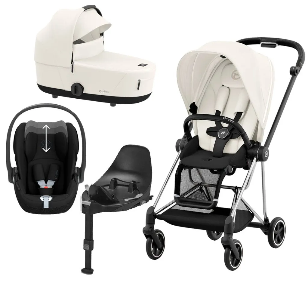 CYBEX MIOS Travel System - Off White