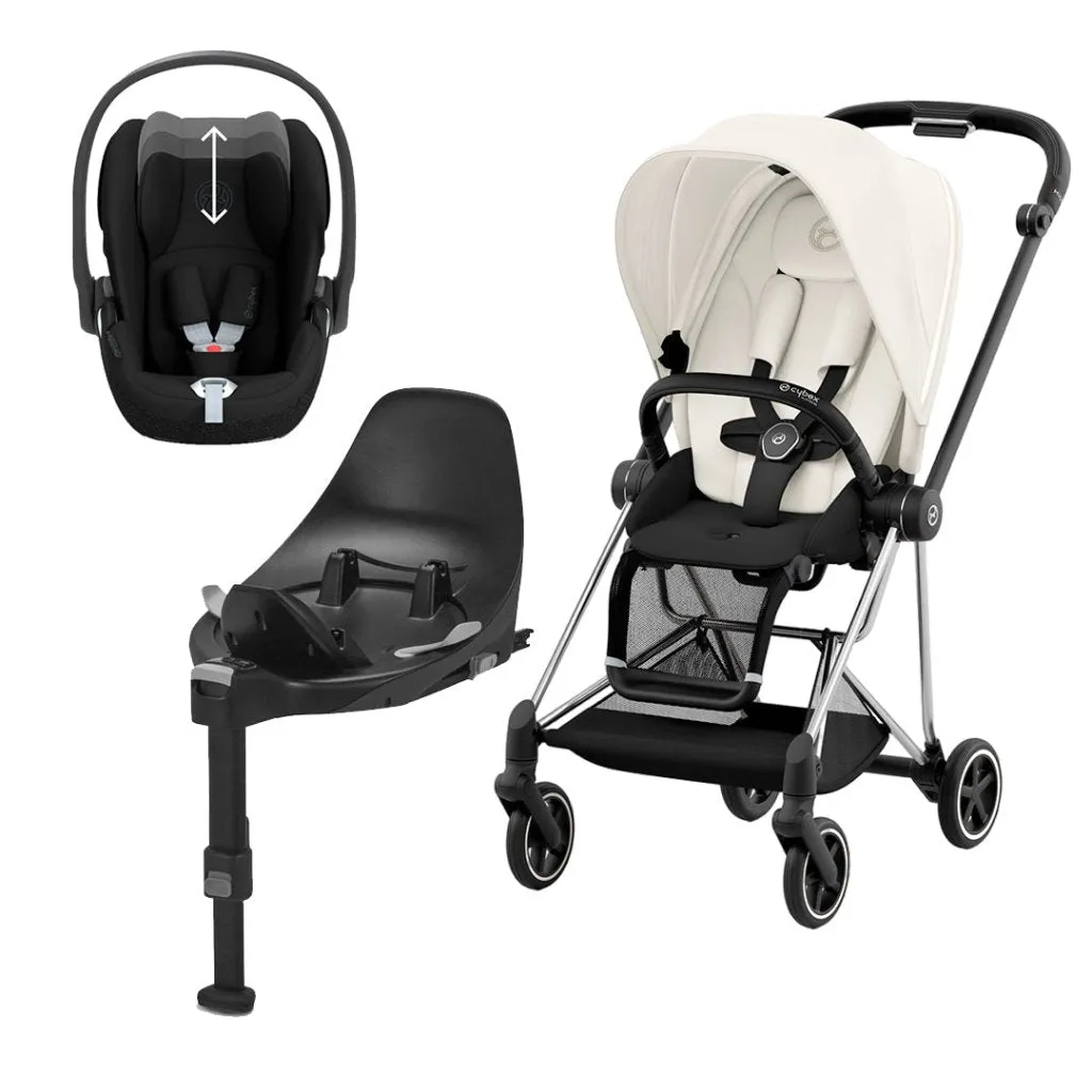 CYBEX MIOS Travel System - Off White