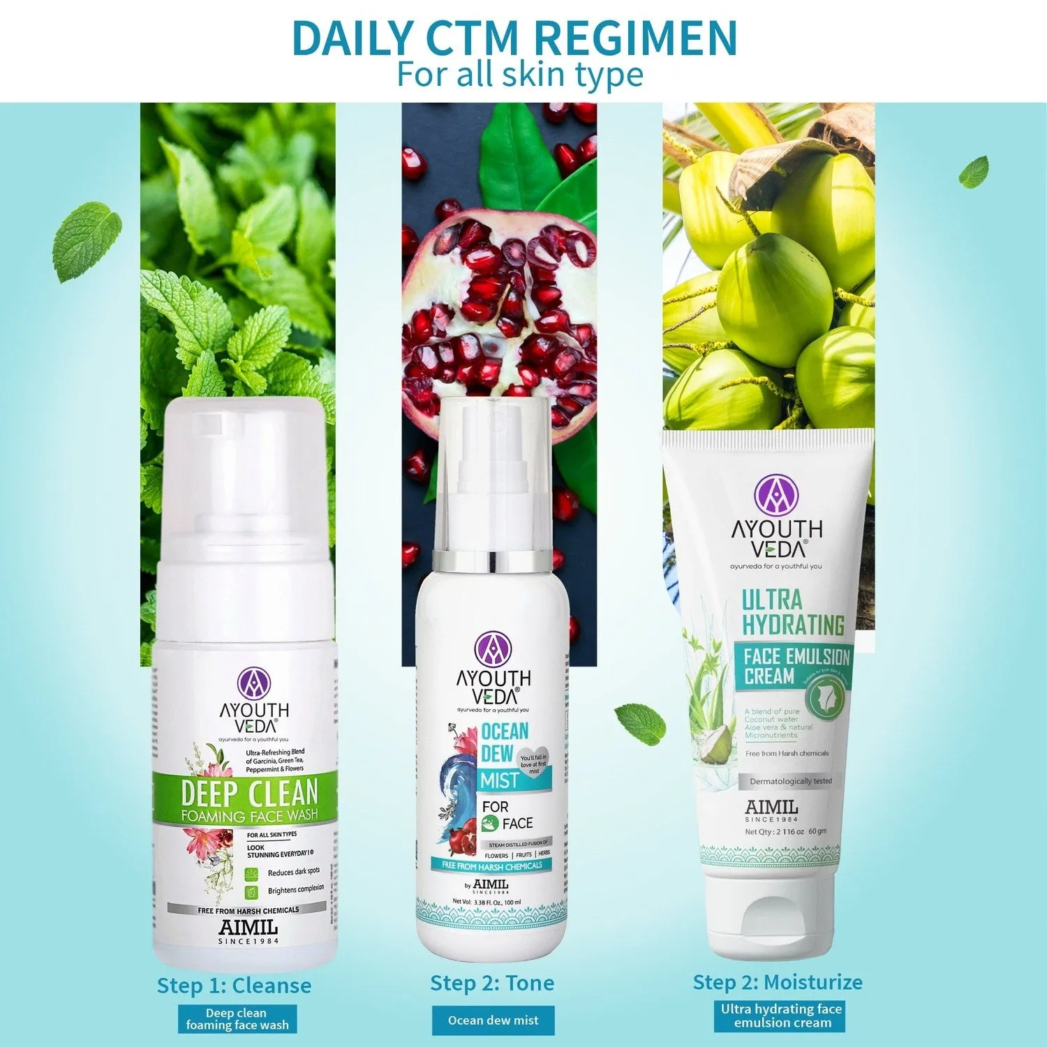 Daily CTM Regimen (For All Skin)