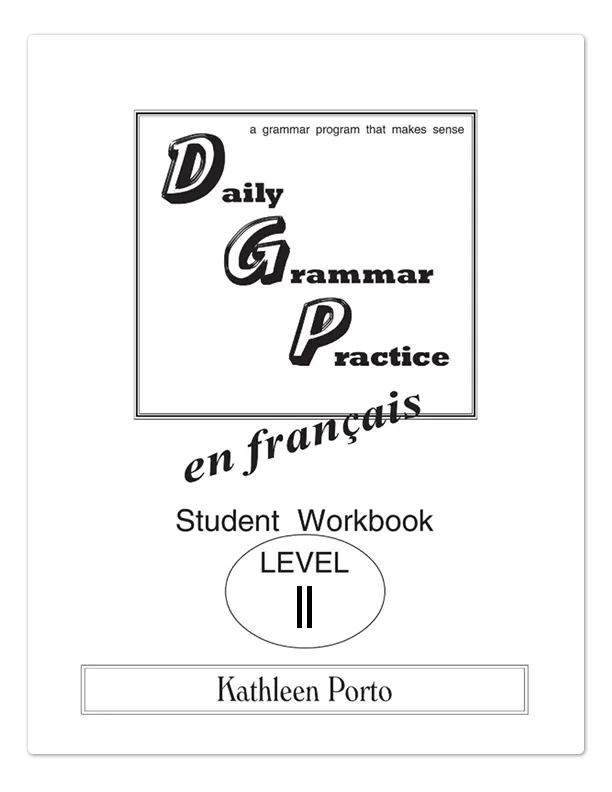 Daily Grammar Practice French  2