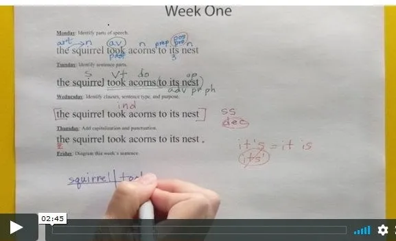 Daily Grammar Practice Grade 6 Advanced