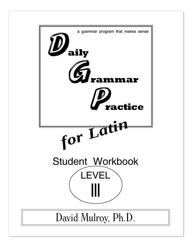 Daily Grammar Practice Latin 3