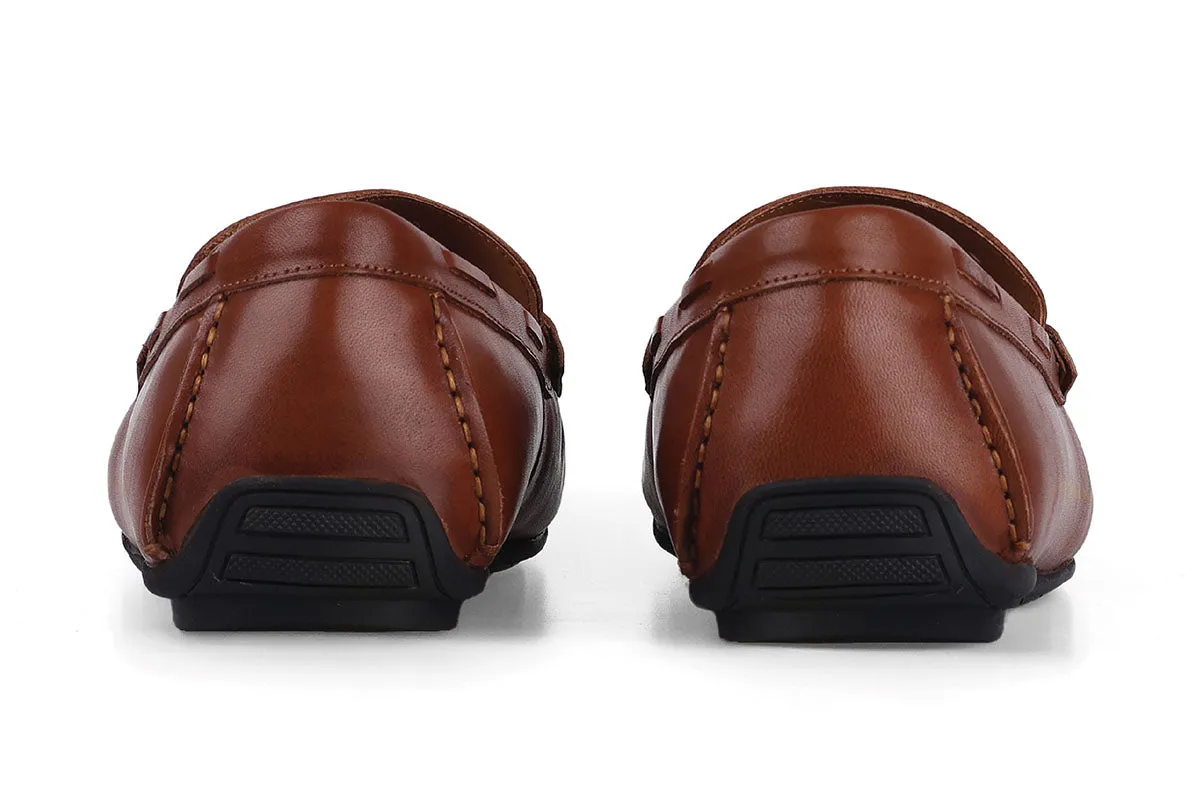 Decatur Two-toned Penny Loafer - Coffee