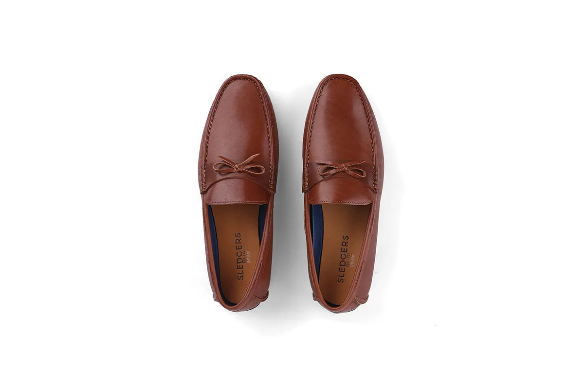 Decatur Two-toned Penny Loafer - Coffee