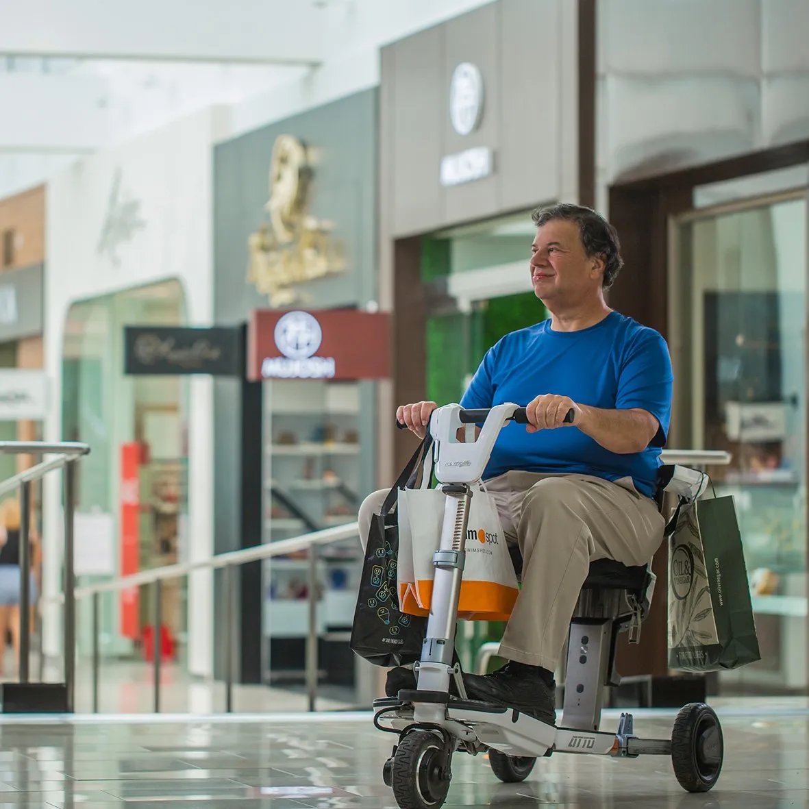 Demonstrator Model ATTO Portable Mobility Scooter