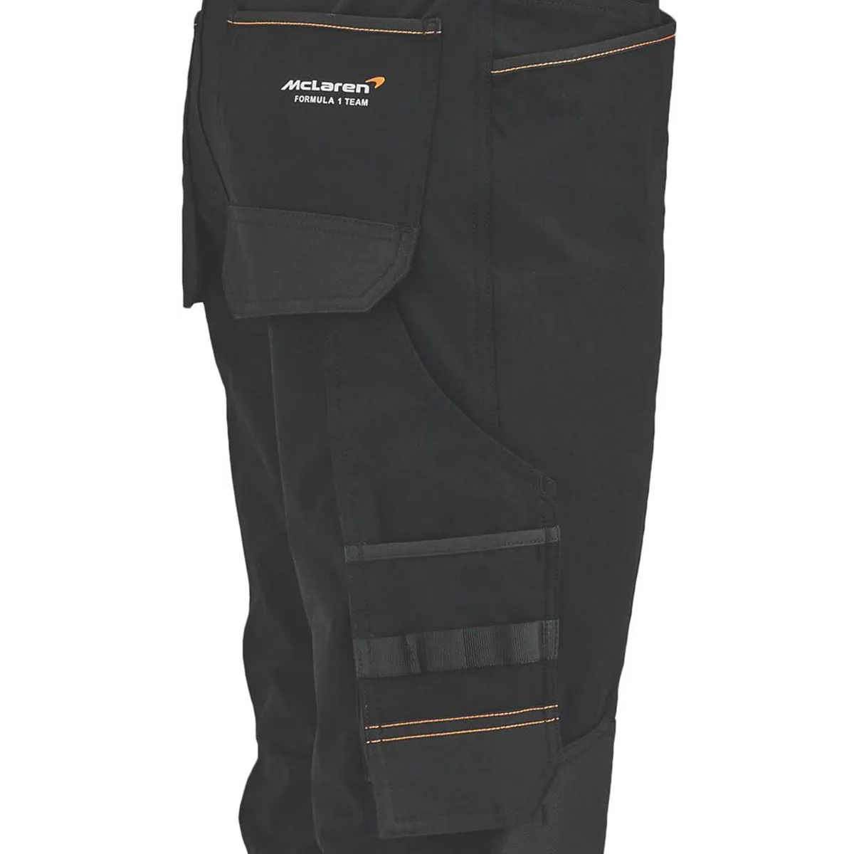 DeWalt Mens Work Joggers McLaren F1 Team Breathable Black Medium 32-40" W 31" L