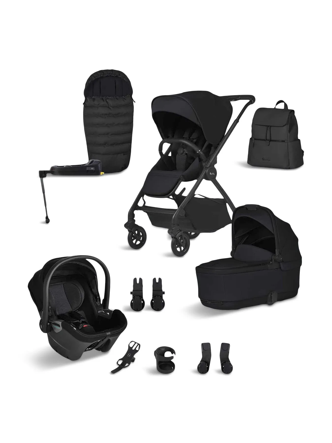 Dune 2 With First Bed Folding Carrycot Accessory Box Dream Dream Base