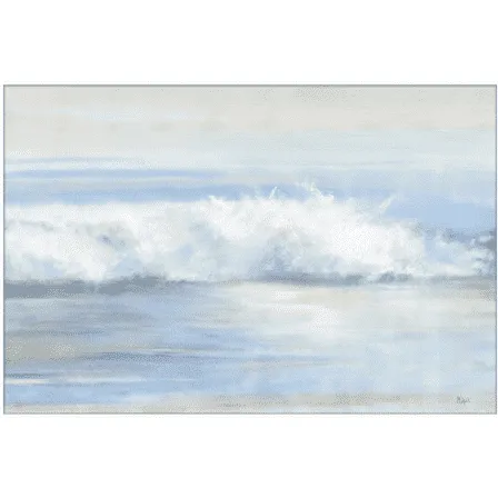 Easy Blue Surf -  Framed Art