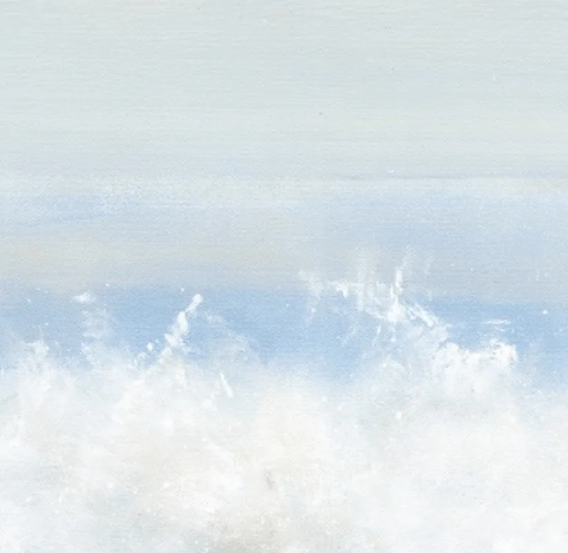 Easy Blue Surf -  Framed Art
