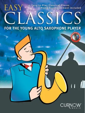 EASY CLASSICS FOR THE YOUNG ALTO SAX BK/CD
