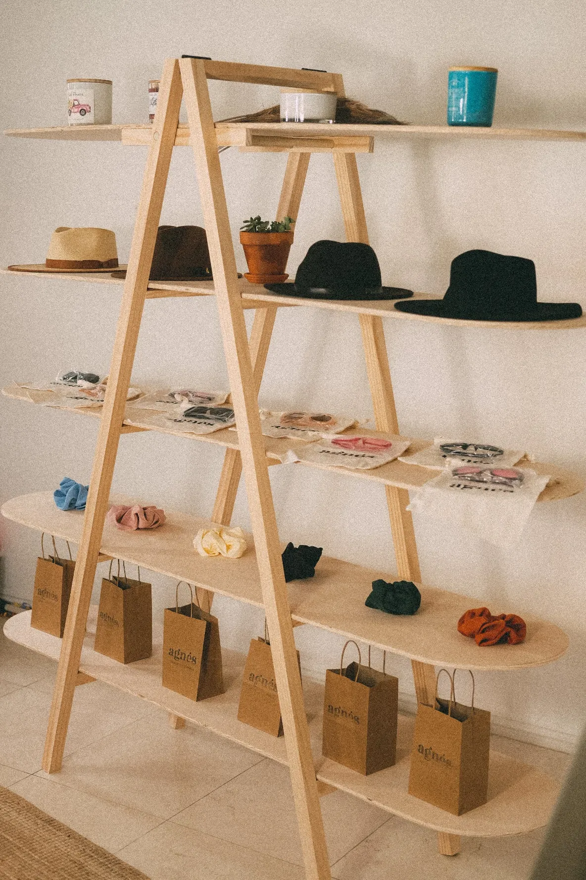 Easy Ladder shelves display LSD-5
