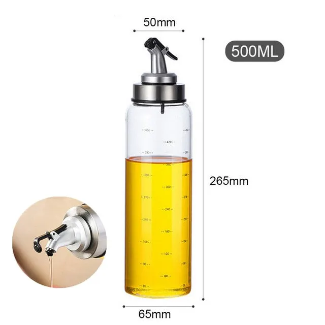 Easy Press Oil Measurement Bottle