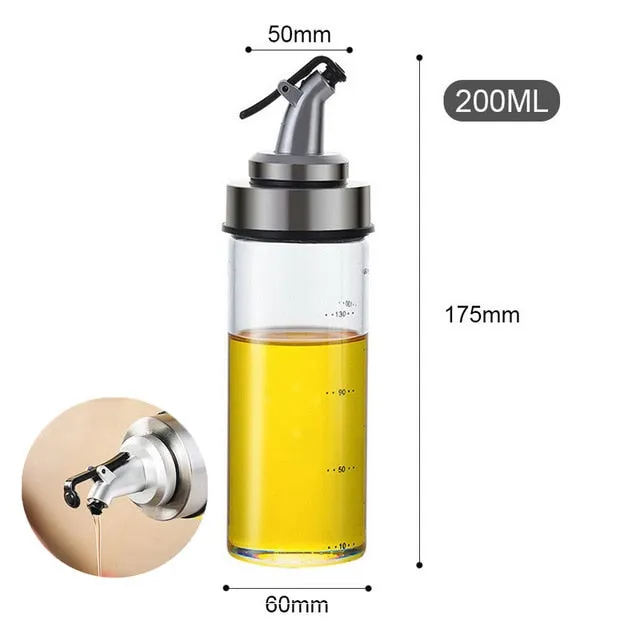 Easy Press Oil Measurement Bottle