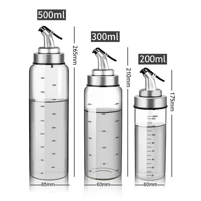 Easy Press Oil Measurement Bottle