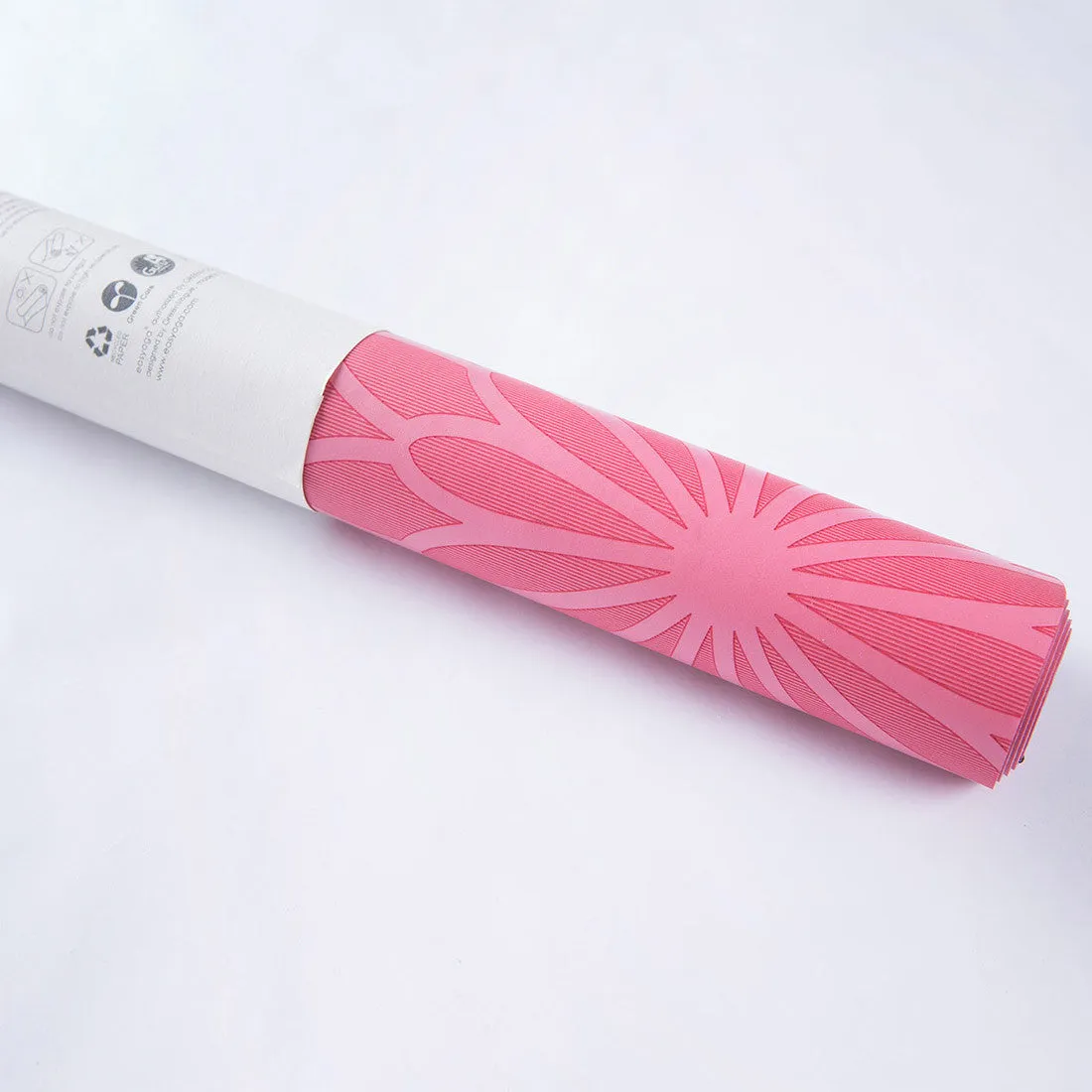 easyoga Breathin' Space Pro Mat - Hand Size - R3 Rosy Red