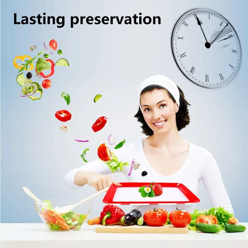 Elastic Vacuum Food Preservation Tray